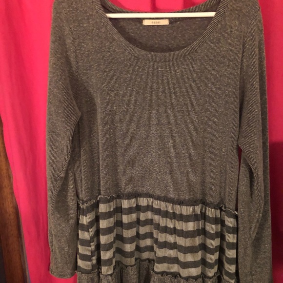 Anthropologie Easel Babydoll Mini Dress - Picture 3 of 6